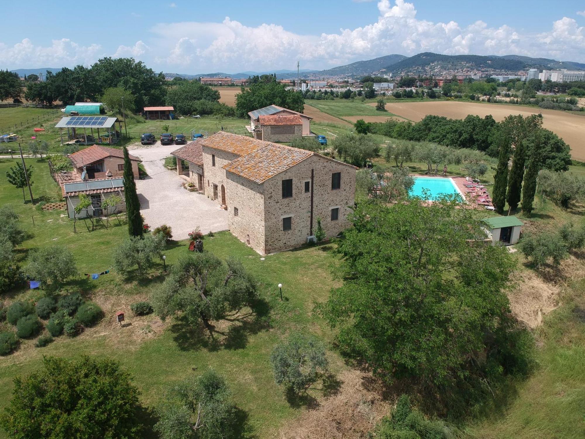 Perugia Farmhouse Eksteriør bilde